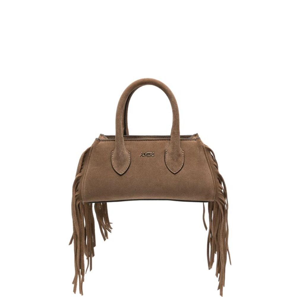 Amiri Brown Tote Bags Women